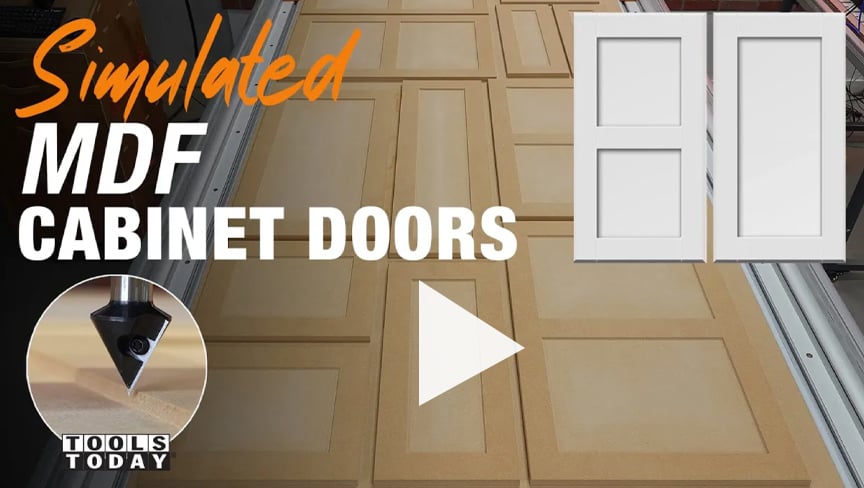 Como fazer portas de armários de MDF, com planos gratuitos CNC