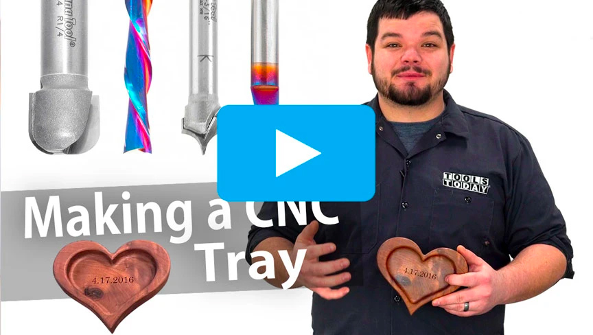 Como fazer uma bandeja de captura de corações CNC | ToolsToday